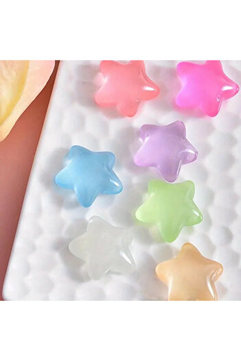 Choice 2 bags 14pcs 7/14pcs Glow-in-the-Dark Star Shoe Charms Easy Install Fun DIY hole shoes Buckles for H