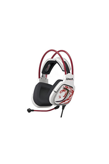 Bloody A4TECH G575 Naraka Gaming Headset, USB, 7.1, RGB, With Microphone, White