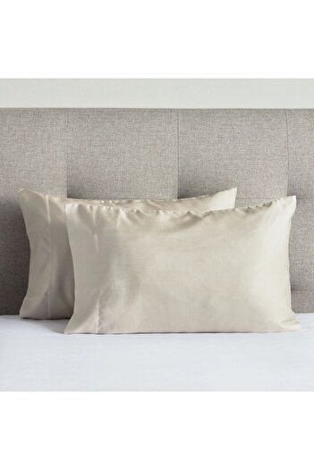 Generic Rekoop Tencel Sateen 300 Thread Count 2-Piece Standard Pillowcase Set - 50x75 cm