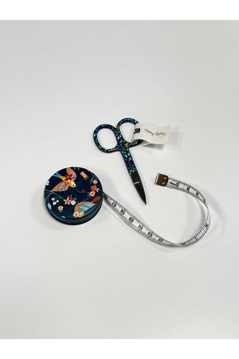 BALIM ÖRGÜ EVİ Bird Scissors and Tape Measure Set (150 Cm/ 60")