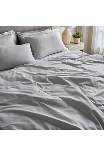 Generic Essence Cotton 3-Piece Queen Duvet Cover Set - 200x200 cm