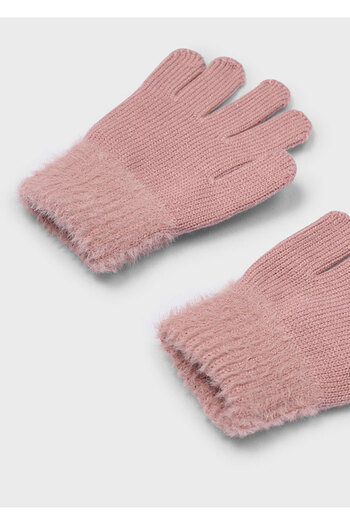 MAYORAL Girl's Furry Knitted Gloves 10063