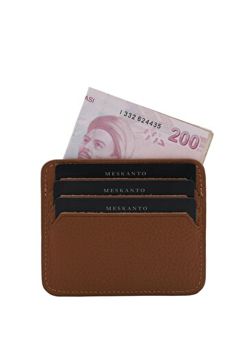 Meskanto Lena Genuine Leather Slim Card Holder Wallet