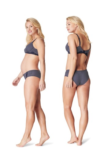 NOPPIES Maternity tights with polka dots