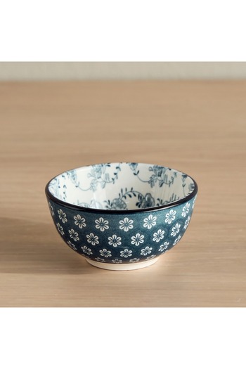 Generic Bloom Koya Porcelain Serving Bowl - 11 cm