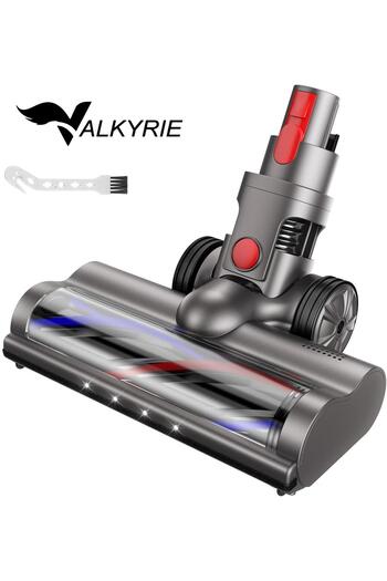 valkyrie Electric Rotating Lighted Floor Brush Head Dyson V8/V10/V11/V15 Compatible High Performance