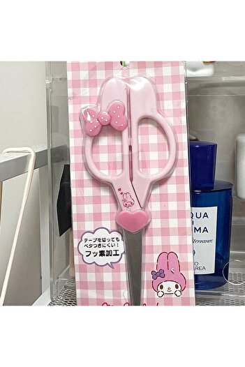 Choice1 my melody New Kawaii Sanrio Kuromi Cinnamoroll Hand Made Scissors Cute Melody Art Scissors Kid Stati