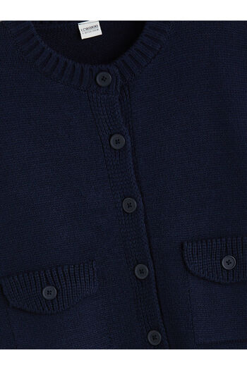 LC Waikiki Crew Neck Girl's Knitwear Vest