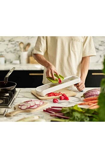 Joseph Joseph Multicolor Vegetable Cutter Set – 4 Interchangeable Blades - Joseph