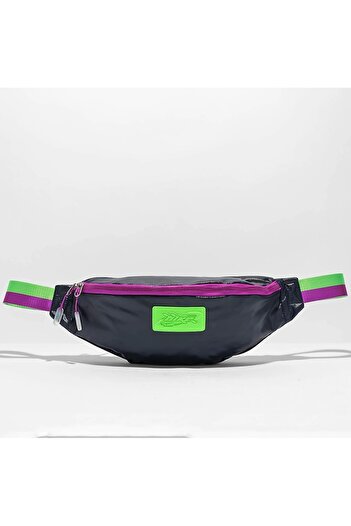 Nike Heritage Festival Green & Purple Fanny Pack Waist Bag 3 Lt Unisex Daily Waist Bag Navy Blue
