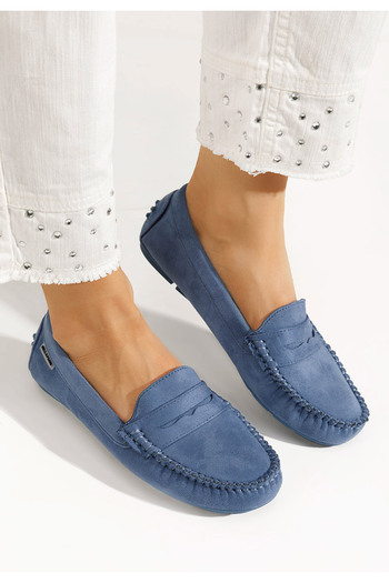 B T Shoes Μοκασίνια γυναικεια Abilena μπλε