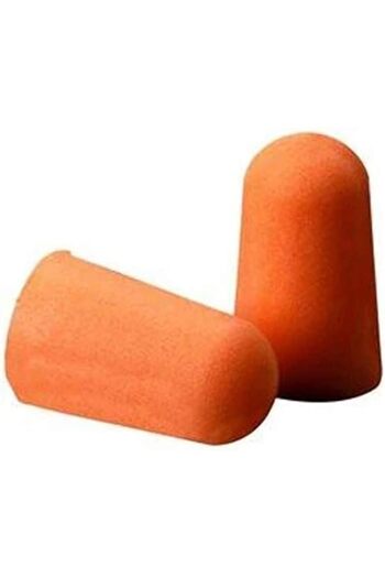 Generic Border Corded Safety Ear Plugs – Reusable Soft Earplugs for Noise Reduction, Hearing(PACK OF 6)