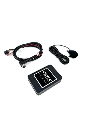 wefa Bluetooth Car Audio Adapter with 2 USB Ports, AUX, Handsfree, Pioneer Compatible