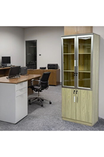 Tasamem Dafia Two-door office bookcase