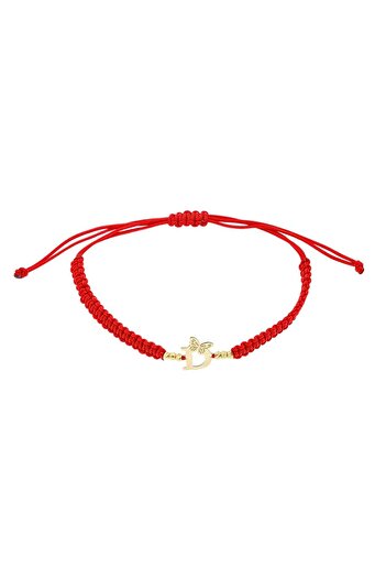 Bijuteria SORELLY Bratara Aur 14k Snur Initiala D