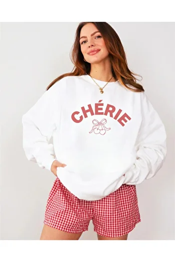sole stories Μακρυμάνικο φούτερ με στάμπα Premium Oversize Cut