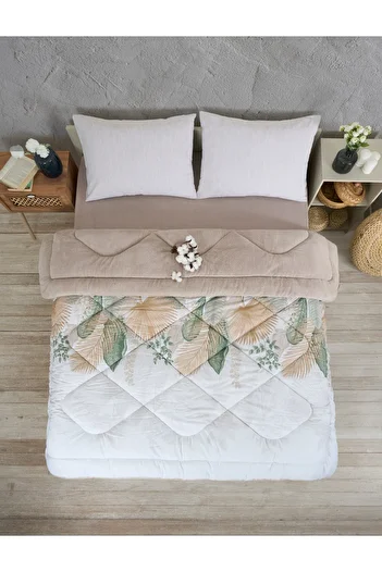 ETE HOMETEX Double Luxury Welsoft Bedspread Set 195X215Cm