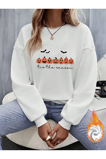 sole stories Μακρυμάνικο φούτερ με στάμπα Premium Oversize Cut