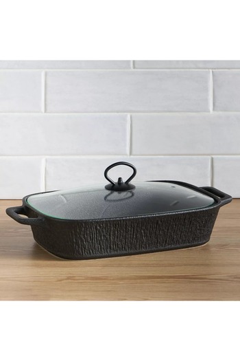 Generic Sedra Rectangular Serving Dish with Lid - 2 L