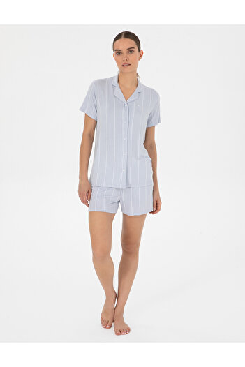 Pierre Cardin Mavi Pijama Takımı 50319054-VR036