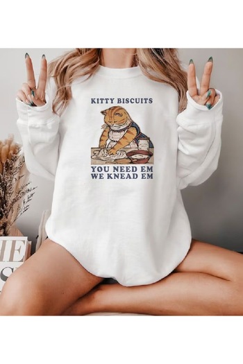 sole stories Μακρυμάνικο φούτερ με στάμπα Premium Oversize Cut