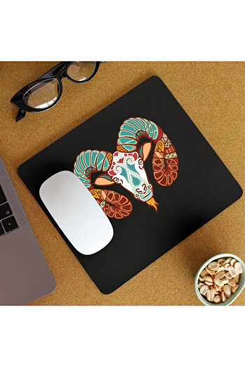 OEM Mousepad Aries Zodiac Horoscope Aries Mandala Astrology
