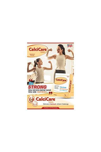 Vitane Pharma CALCICARE CALCIUM MAGNESIUM VIT D&ZN TABLETS