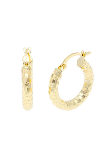 Bijuteria SORELLY Cercei Aur 14k Veriga Model Geometric