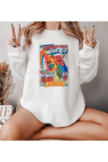 sole stories Μακρυμάνικο φούτερ με στάμπα Premium Oversize Cut