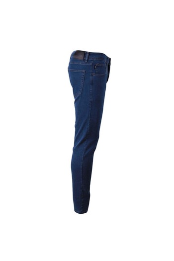 trender Pantaloni de blugi pentru bărbați din lycra albastră Tom V1194