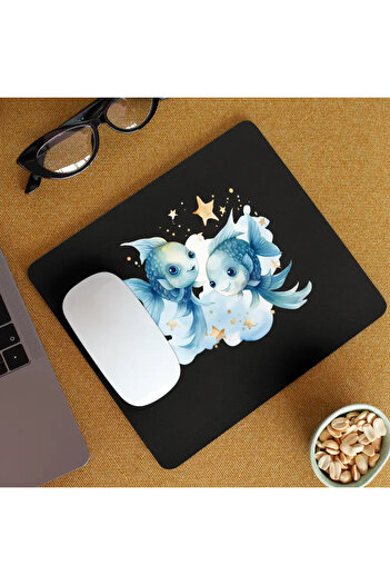 OEM Mousepad Pisces Baby Zodiac Horoscope Pisces Astrology