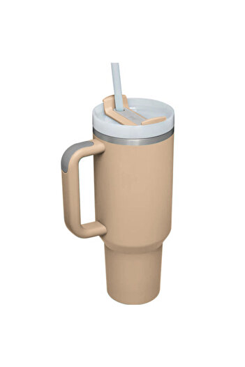UHM Stanley Style 40oz Stainless Steel Vacuum Insulated Leakproof Tumbler Mug with Lid & Straw