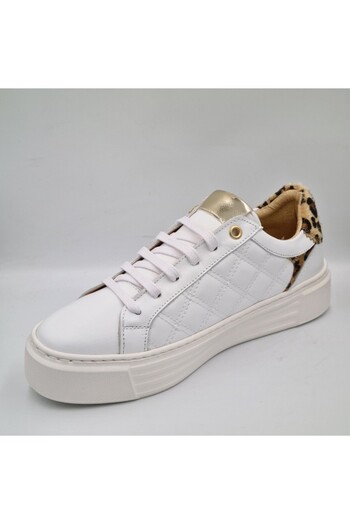 Mammamia D25KA-7305 Pantofi de damă din piele naturală albă