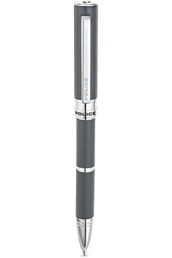 Police Segoe Pen Grey Textured Body Contrasting Trims Signature