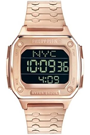 PHILIPP PLEIN PWHAA0721 Hyper Hock Digital Watch for Unisex, 42 mm Size, Rose