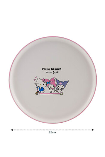 LC Waikiki Timeless Recommendations from Timeless Store |   Kuromi Printed Ceramic Cake Plate 22 cm