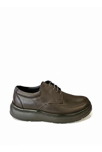 Ceyo Men's Genuine Leather Casual Orthopedic Daily Comfort Shoes