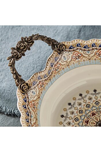 Generic Danietta Deep Serving Bowl - 35x26 cm