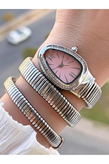 Coliseum Dolamalı Snake Model Special Design Vintage Series Women's Wristwatch Cl.Y001.M2