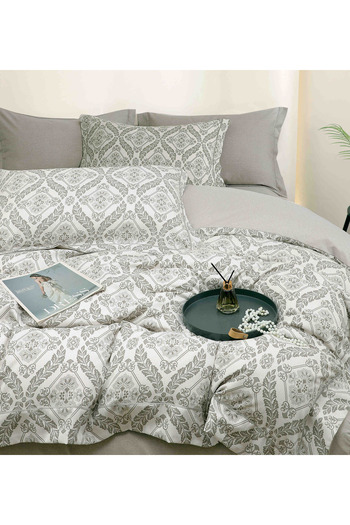 CHIRASO CHIRASO Bedding, LUX, Gift Box, ELASTIC Sheet 180x200+30cm, Duvet Cover 200x230, 4 Pillowcases