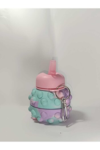modacepte Pavili 100% Silicone Collapsible Water Bottle and Flask 550 ml Children's and Adults' Sports Water Bottle Popup