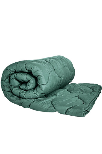 PATONE Quilted Winter Wool Duvet, 200x220cm, Green