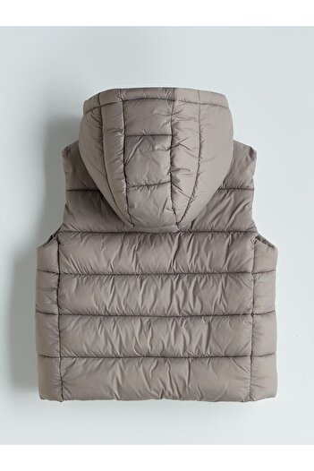 LC Waikiki Lcw Kids New Season Hooded Girl's Puffer Vest