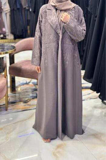 Noor Embroidered Blazer Abaya