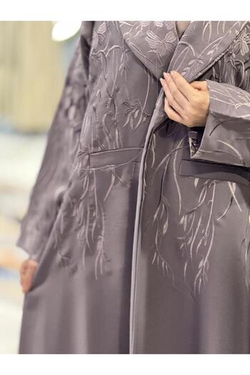Noor Embroidered Blazer Abaya