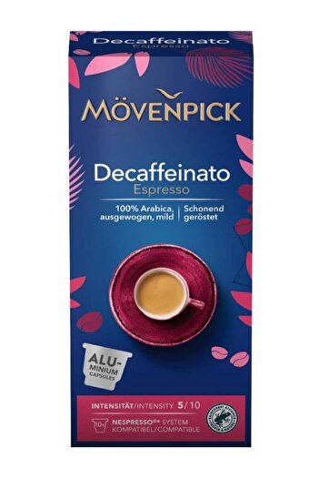 Mövenpick Decaffeinato Espresso Capsules