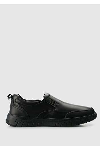 Dockers Black Leather Men's Sneakers