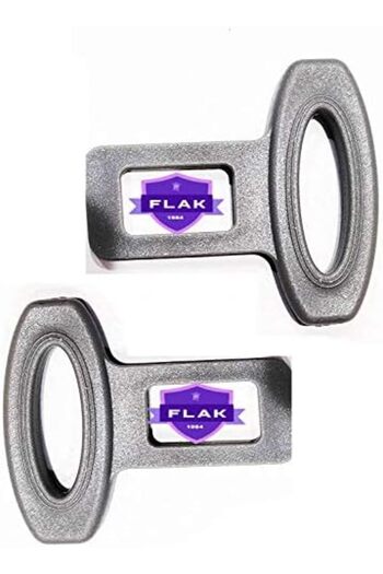 Master FLAK 2 X Car Safety Seat Belt Buckle Alarm Stopper Clip Clamp Carbon Fiber Universal Car Seat Belt C