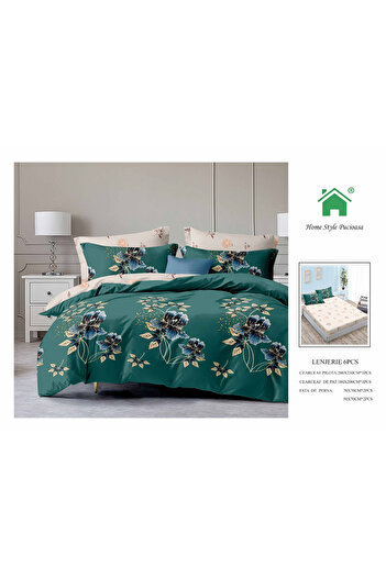 FIONNA.RO Fine Bed Linen With Elastic - Magical Orchid