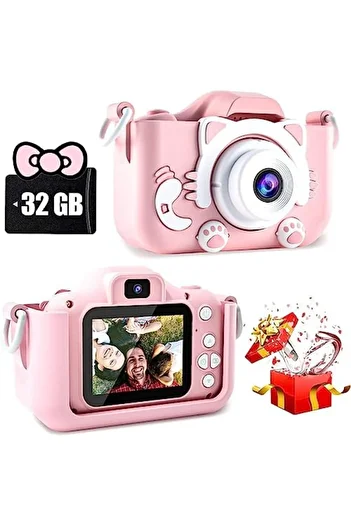 Generic Qwiker Kids Camera Toys for 6+ Year Old Boys/Girls, Kids Digital Camera for Toddler with 1080P Video
